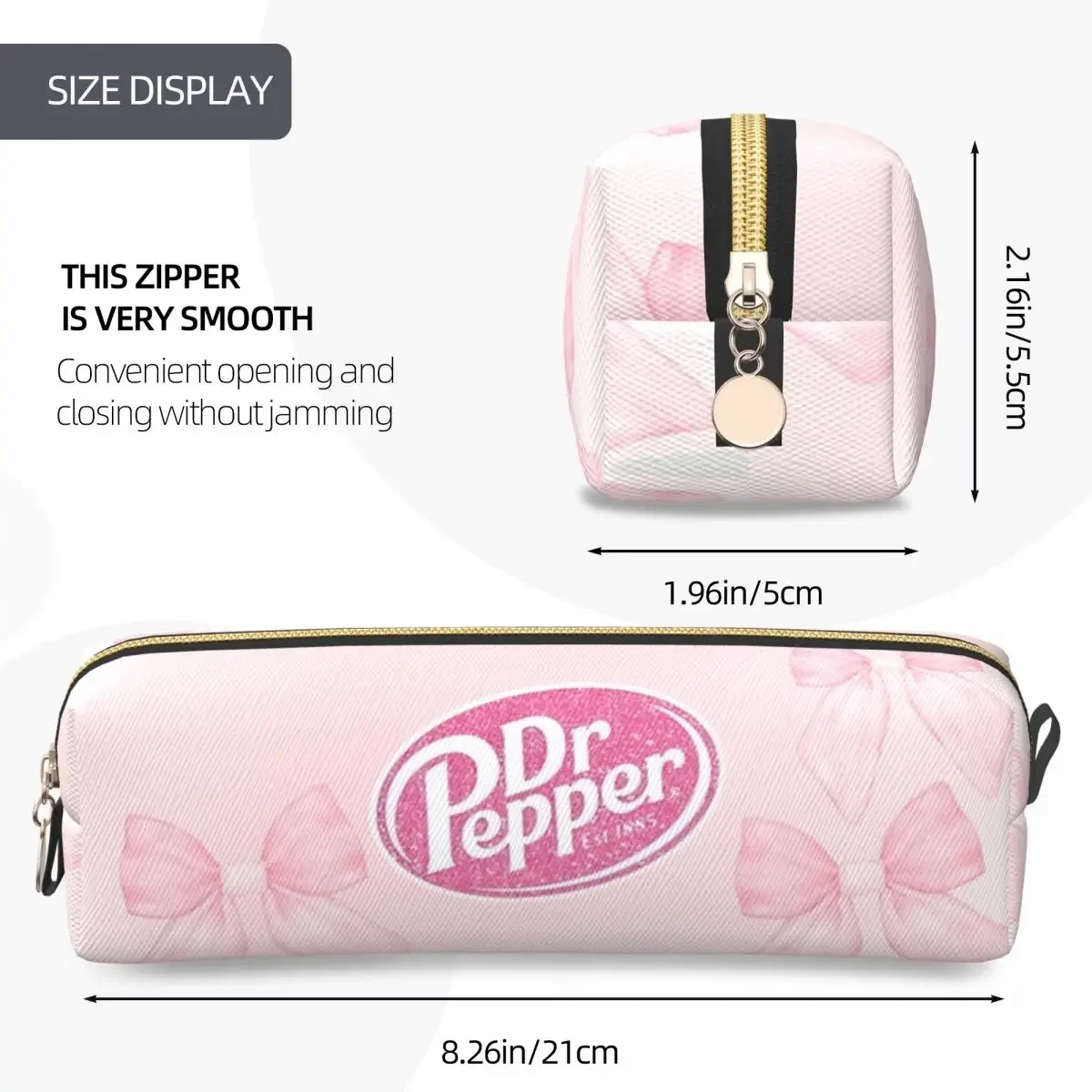 مقلمة دكتور بيبر بينك بينك، صندوق أقلام للشرب، حقائب تخزين كبيرة للفتيات والأولاد، صندوق أقلام رصاص لمستحضرات التجميل في المدارس #4