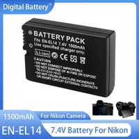 EN-EL14 Li-ion Battery 1500mAh EN-EL14A Rechargeable Battery For Nikon D3100 D3300 D3500 D5600 D5200 P7000 P7100 P7800 Camera