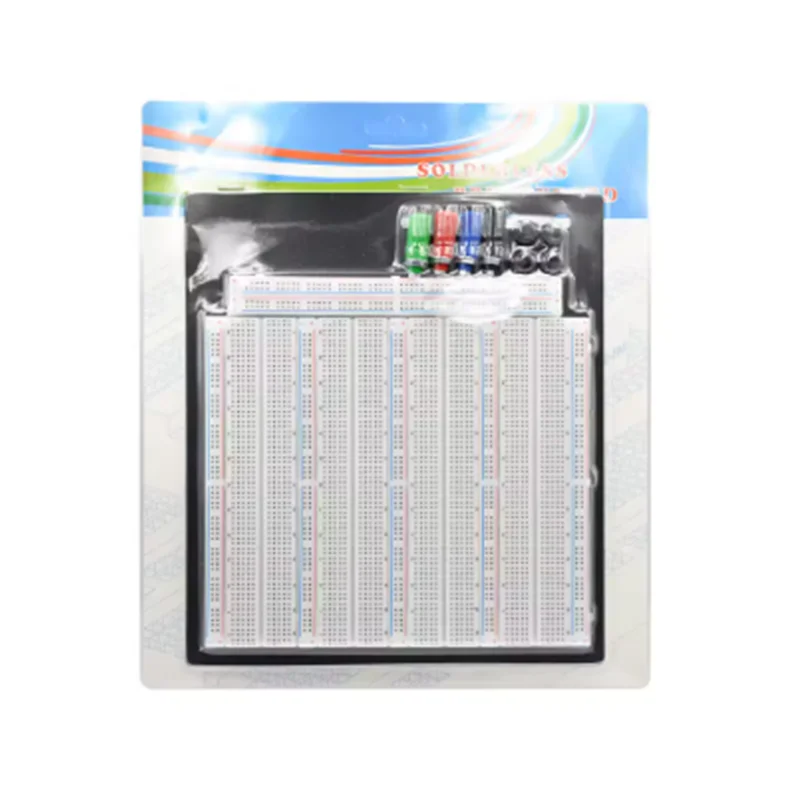 1pcs 2390 3220 Holes Solderless Breadboard Solderless Circuit Test Board ZY-208 MB-102 Four Combination Boards