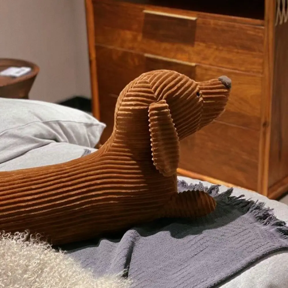 Britse pluche voor bank decoratie kerstcadeau teckel hond kussen kussen pluche pop woondecoratie