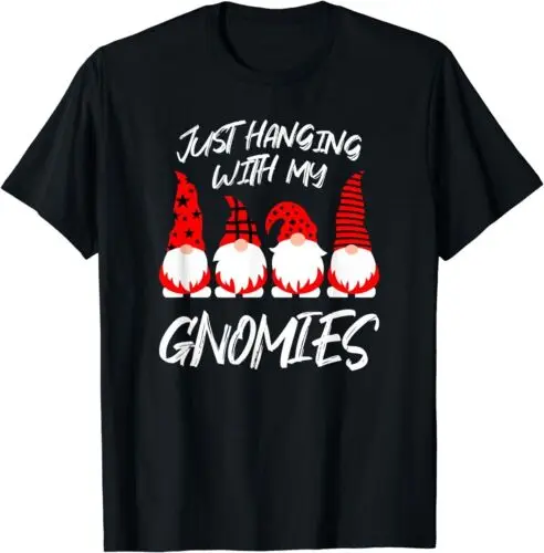 Funny Elves Christmas Gnomies Matching Family Pajama Costume T-Shirt