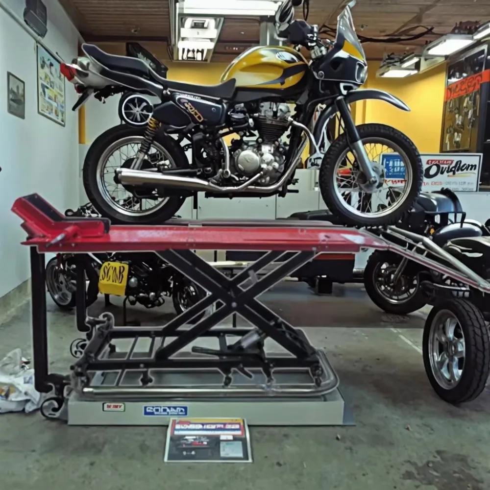 

New hot-selling Chinese motorcycle lift pneumatic car lift