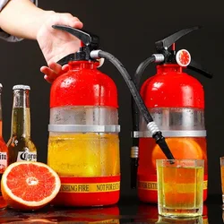 2L Creative Beer Machine Wine Set Hand Press Wine Cannon Draft Beer Dispenser Drink Bucket Wine Divider Mini