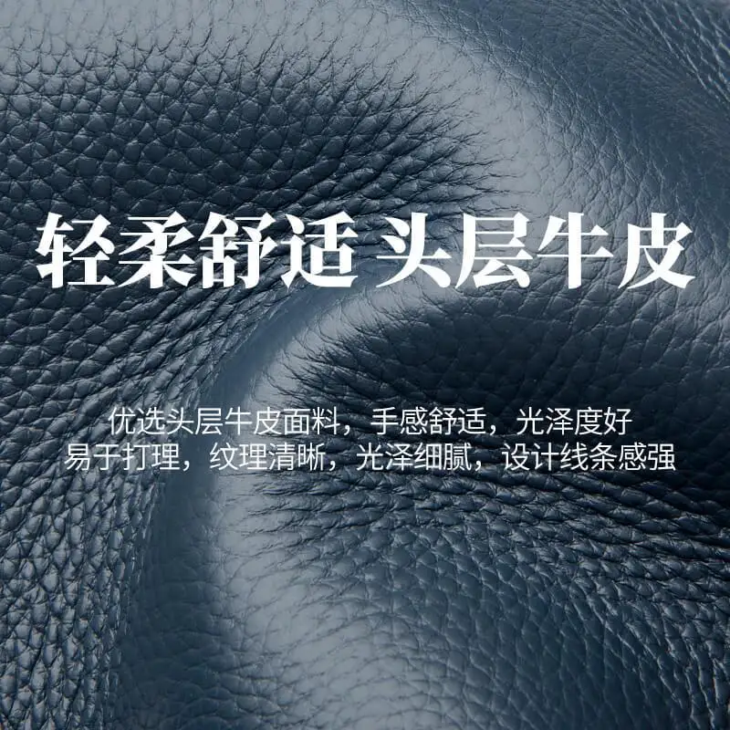 2023 New Genuine Cowhide High Grade High Capacity Handbag For Women Leisure Fashion Simple One Shoulder Crossbody Bag For Women