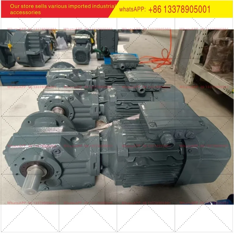Gear reducer RSKF series helical gear hard tooth surface vertical horizontal brake variable frequency motor