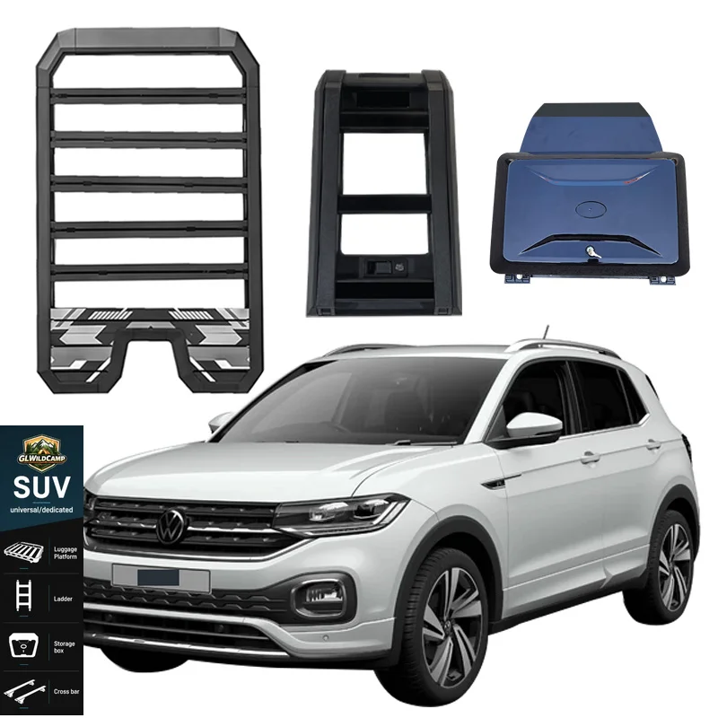 HIGH QUALITY CAR Accessories ROOF RACK ROOF PLATFORM SIDE LADDER Side Box for Volkswagen TCross 2018+