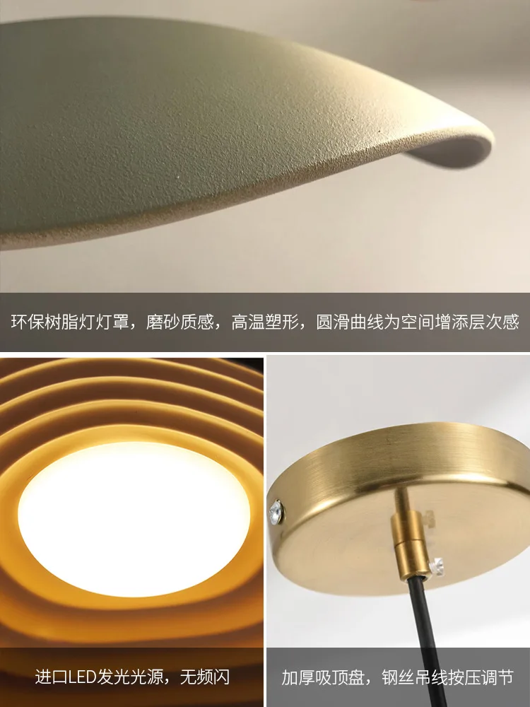 Wabi الرياح الثريا مطعم ضوء الشمال الدنماركية بار اليابانية الجدول النمط الصناعي مقهى ضوء الطاولة المستديرة #4