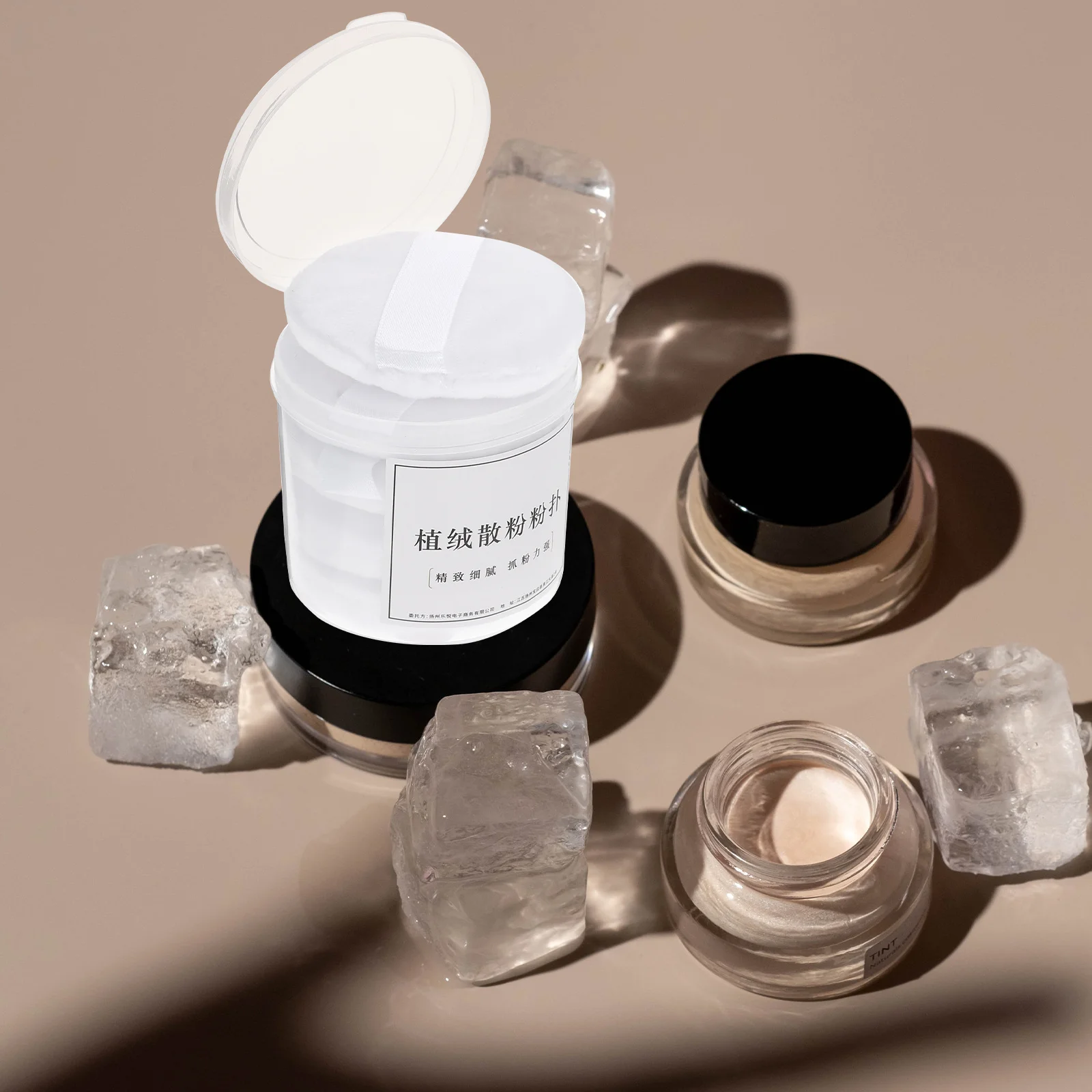 5 szt. Gąbeczek do makijażu, aplikatorów do podkładu, kremu, różu, miękkie gąbki kosmetyczne, akcesoria do makijażu, waciki kosmetyczne