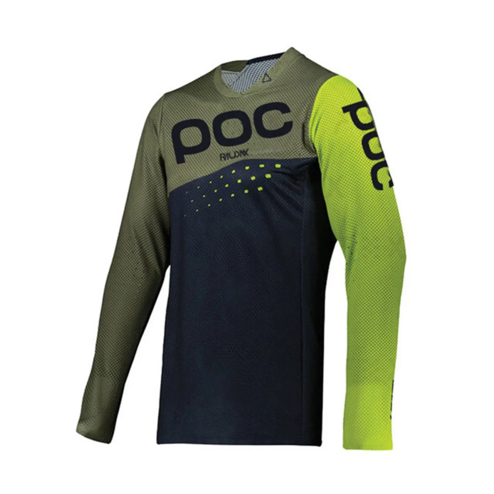 RAUDAX POC Cycling Jersey for Men, Motocross Jersey, Downhill Jersey, Mx Bike Shirt, Men\'s Cycling Wear, 2022