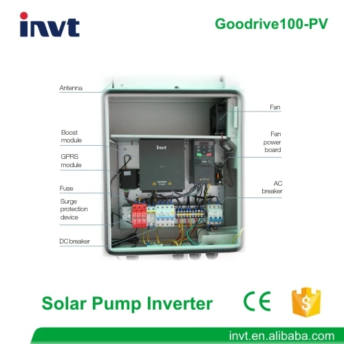 Inversor para bomba de água, inversor trifásico, preço, GD100-PV