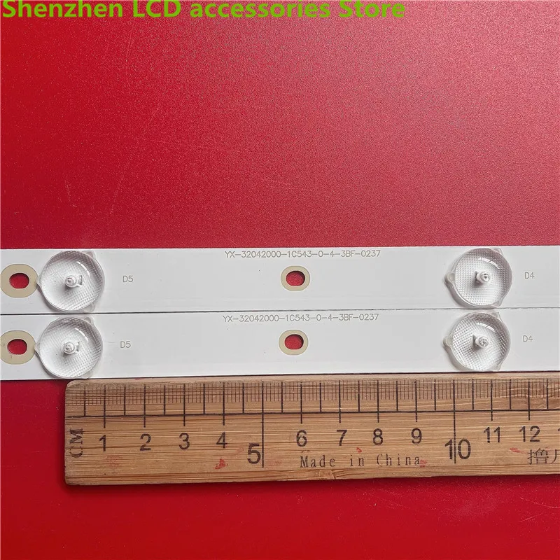 Nuovo per il tubo LED muslimatexplain 320 tt09 V6 V5 57.5CM 6LED 100% nuova striscia di retroilluminazione a LED