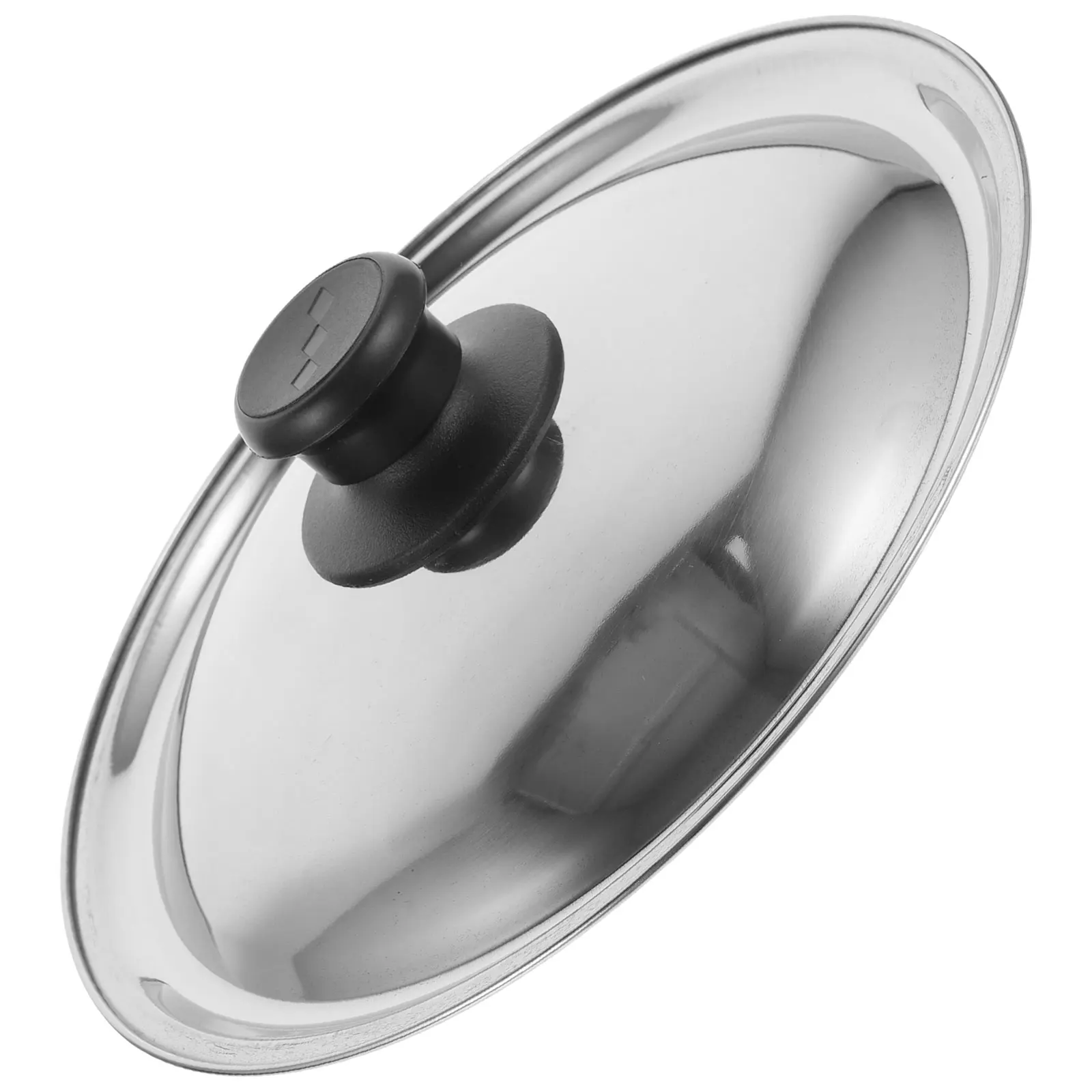 

Stainless Steel Pot Lid 24cm Saucepan Cover Cookware Lids Frying Pan Glass Metal Handles Anti Scald Pans Kitchen Bar Accessories