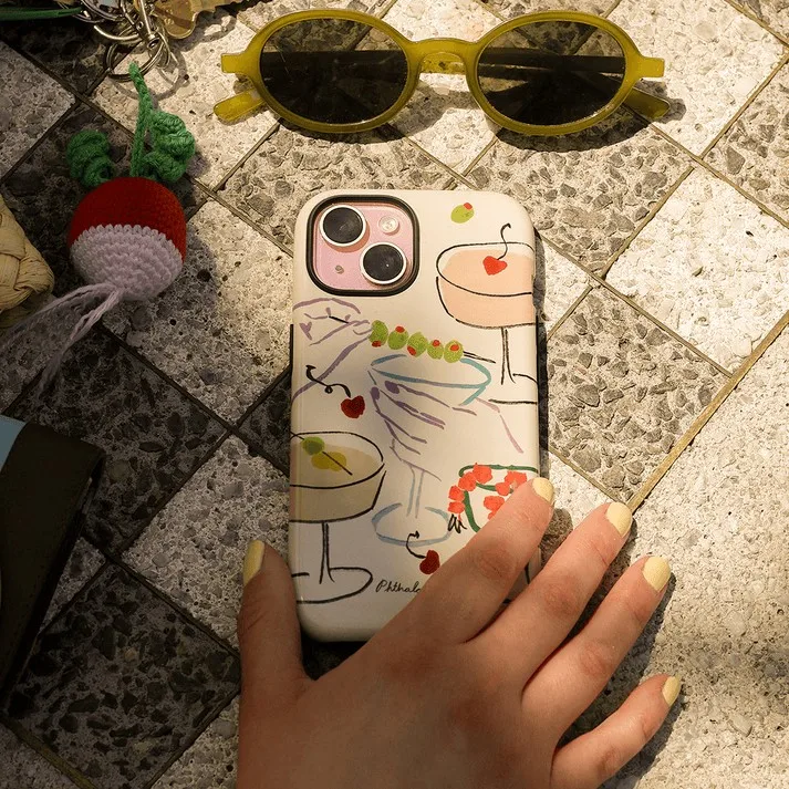 Funda de teléfono de lujo Clmj Cosmopolitan Dreams para iPhone 17 16e 16 15 14 13 12 11 X XS XR XSMAX Air Pro Max Plus cubierta de doble capa