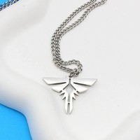 The Last Series of Us Necklace 2025 New Fashion Simple Stainless Steel Pendant Chain Game Peripherals Trend Jewelry Best Gift