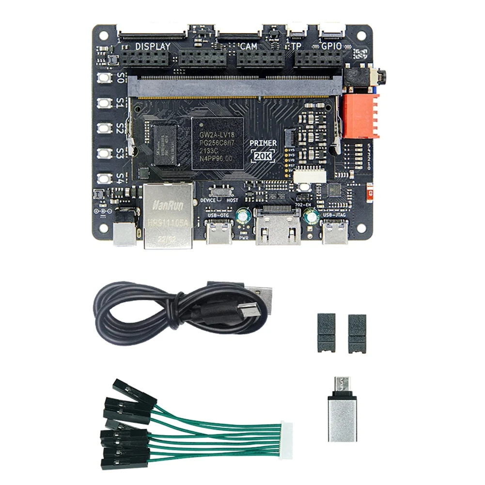 For Sipeed Tang Primer 20K Dock Kits Development Board 128M DDR3 GOWIN GW2A FPGA GoAI Core Board Minimum