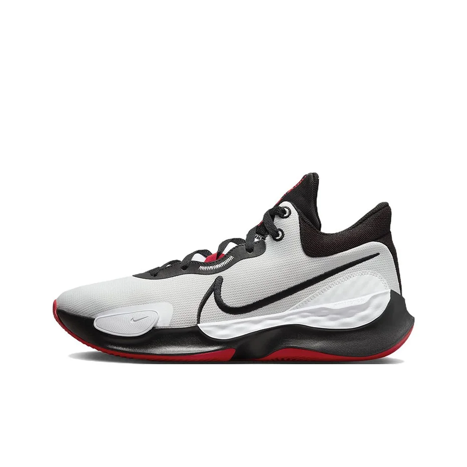 Nike Renew Elevate 3 Low top Performance Basketball Shoes Men's Gray Black DD9304-100