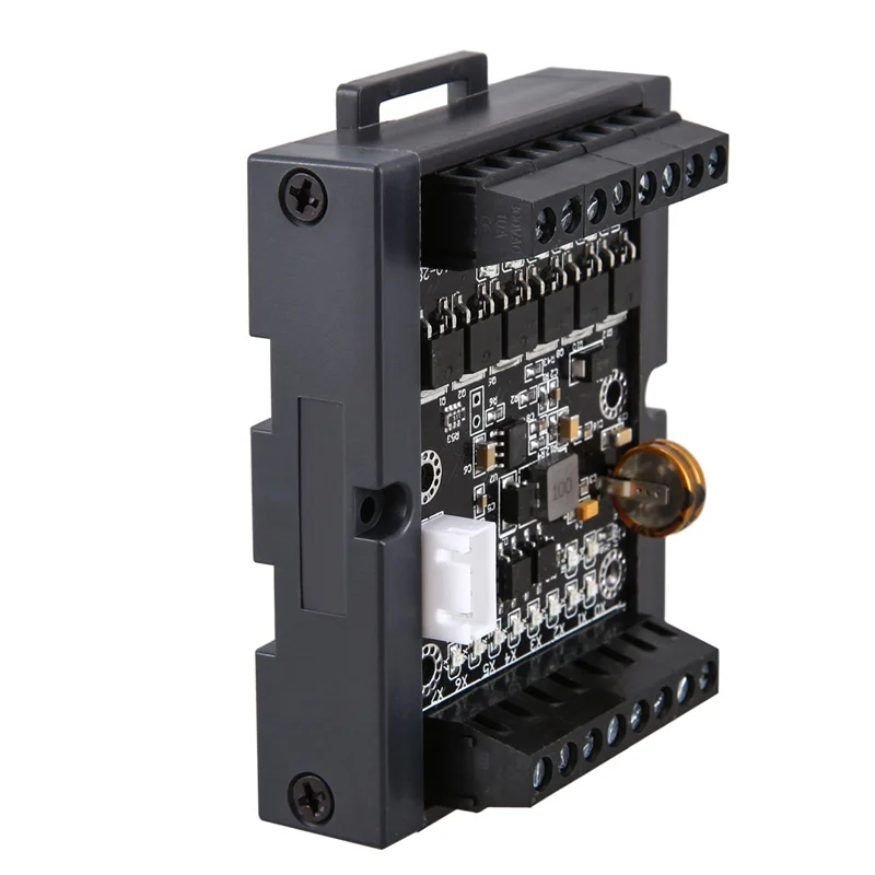 6X PLC Programmable Logic Controller DC 10-28V PLC Regulator FX1N-14MT Industrial Control Board-Tvdae