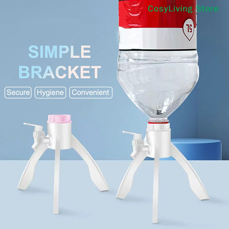 1 Set Strong Load-bearing Pouring Outlet Holder Bottled Water Valve Labor-saving Water Dispenser Faucet Bottled Water Dispenser
