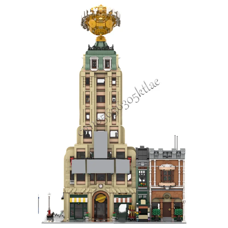 7376 PCS Costruzione Quotidiano Pianeta Edificio modulare MOC Personalizza Building Block modulare Design creativo Regalo giocattolo di Natale fai da te