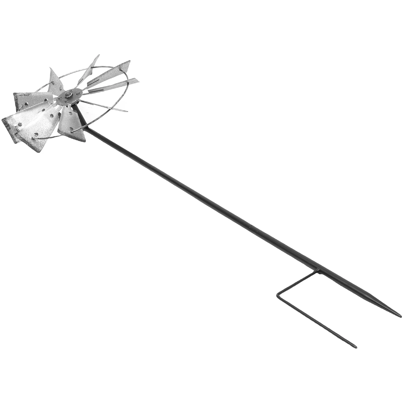

Large Outdoor Wind Spinner Garden Rotating Iron Windmill Yard Lawn Decor Metal Craft Scene Decoration Garden Spinners