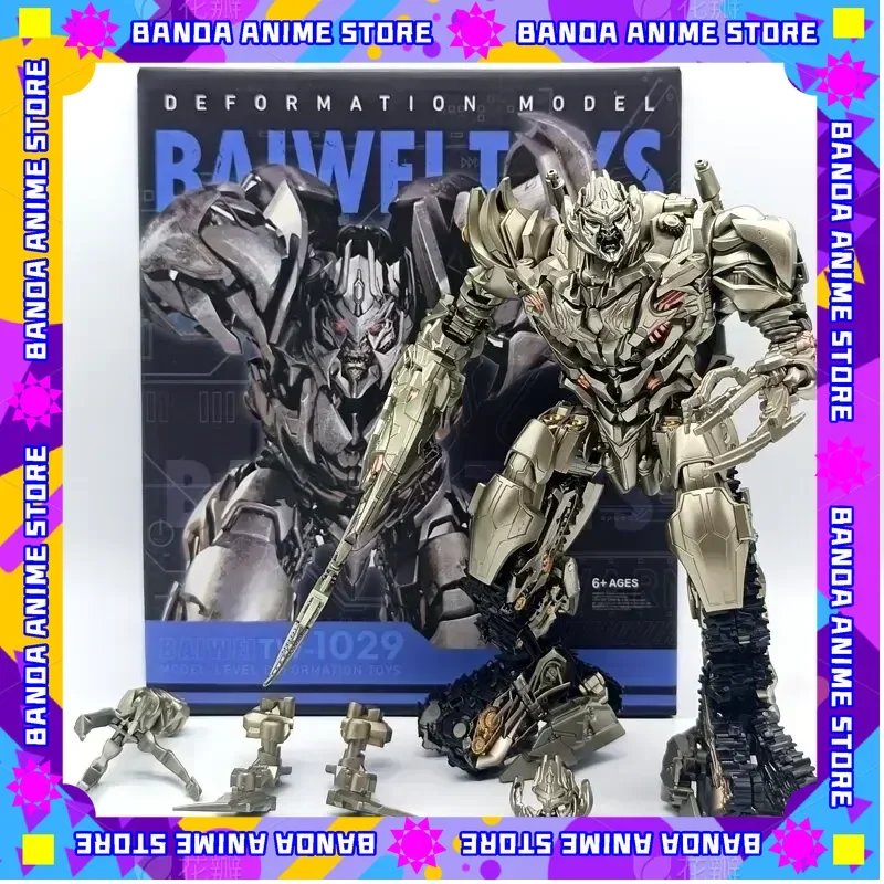 Baiwei Modello Trasformazione TW-1029 Megatank Action Figure KO SS13 Deformazione Auto Robot Lega Anime Action Figure