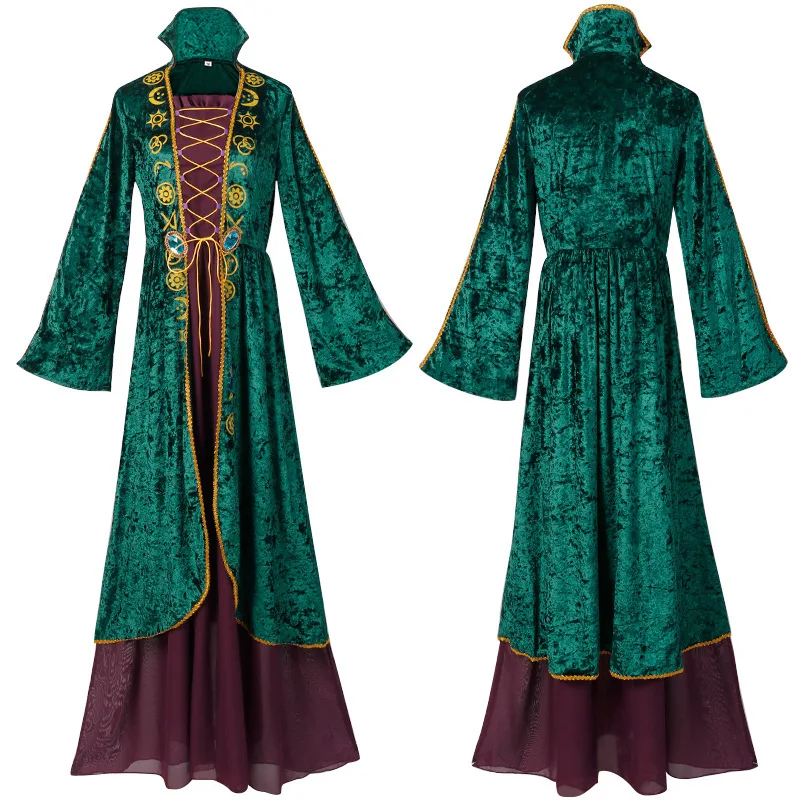 Witches are also crazy Weinefred cos costume Halloween medieval cosplay stage performance costume