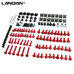 Universal For Honda CBR1000F CBR1100XX NC700X NC750x RC51 VTR1000F CB77 Motorcycle Fairing Body Bolts Spire Screw Spring Nuts