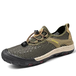 Brand New Summer Men Casual shoes Breathable Mesh cloth Loafers Soft Flats Sneakers Handmade Male Driving shoes Large Size 38-48