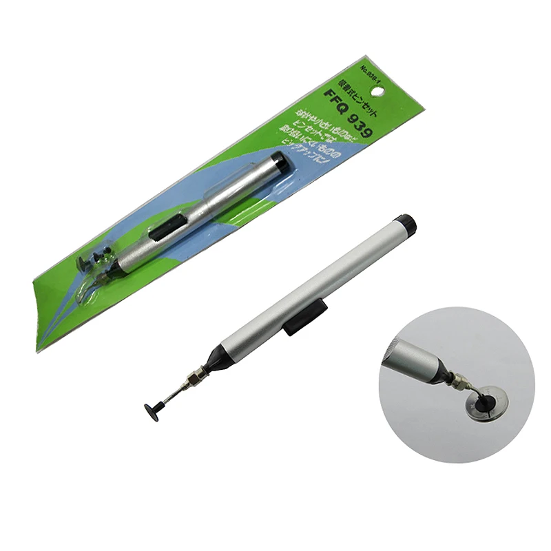 Vacuum Sucking Pen Pencil IC Easy Pick Up Kit Parts FFQ 939 SMD SMT BGA Soldering Rework Station Machine Hand Tools for Repair