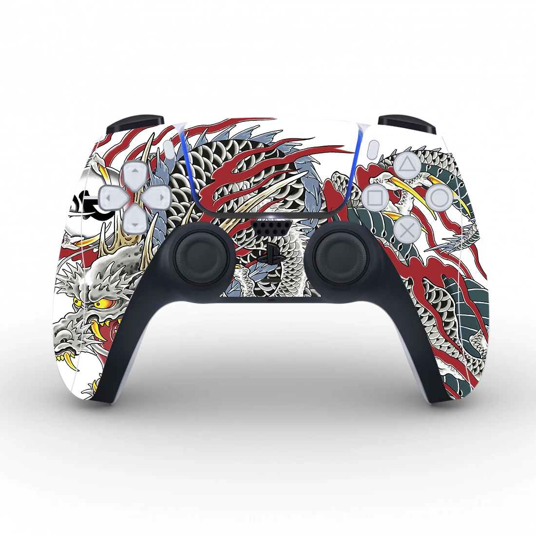ملصق غطاء حماية يازوكا لجهاز تحكم PS5 لجهاز PS5 Gamepad ملصق جلدي من الفينيل
