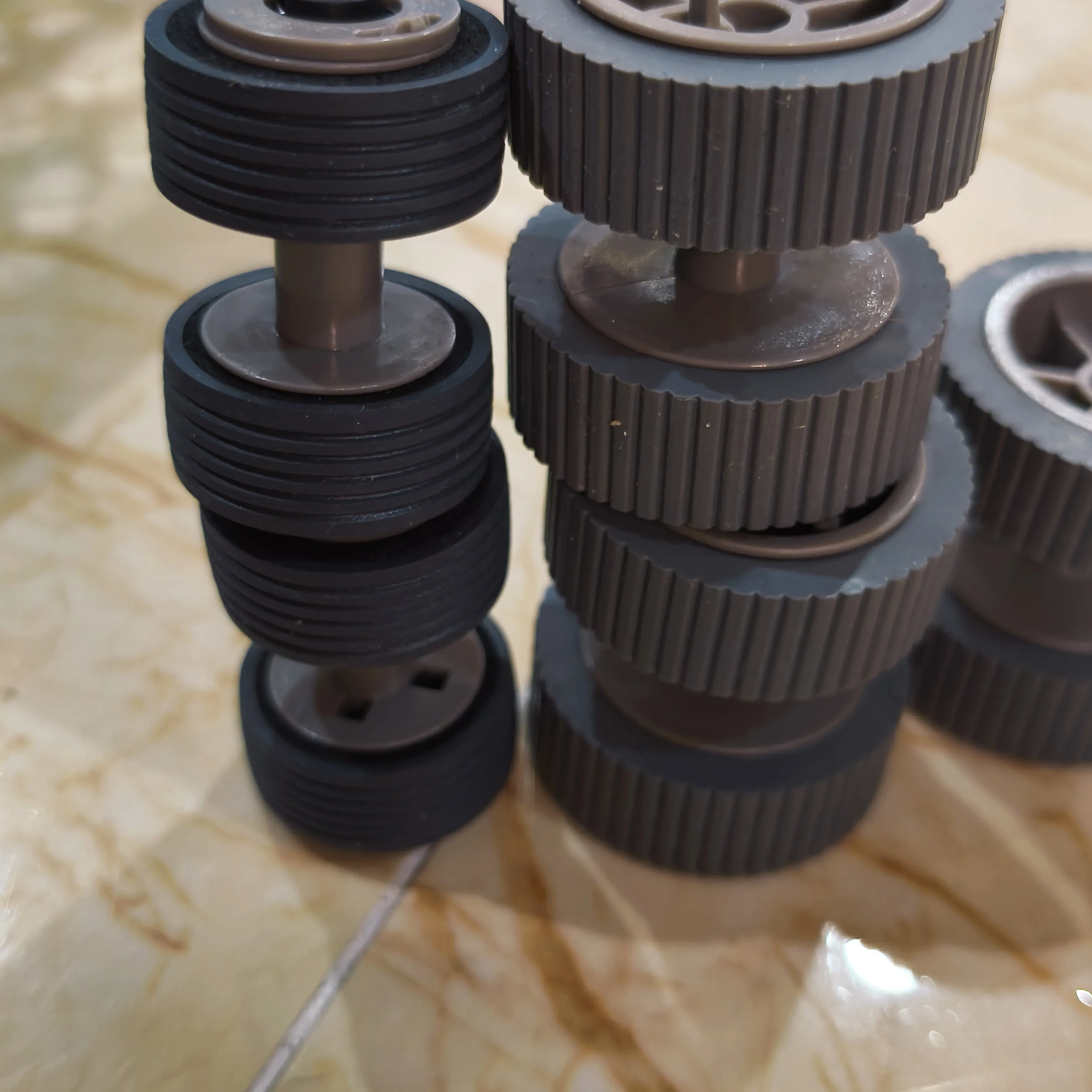 1X PA03540-0001 PA03540-0002 ピックブレーキローラー 富士通 fi-6130 fi-6140 fi-6230 fi-6240 Fi-6125 Fi-6225 IX500用