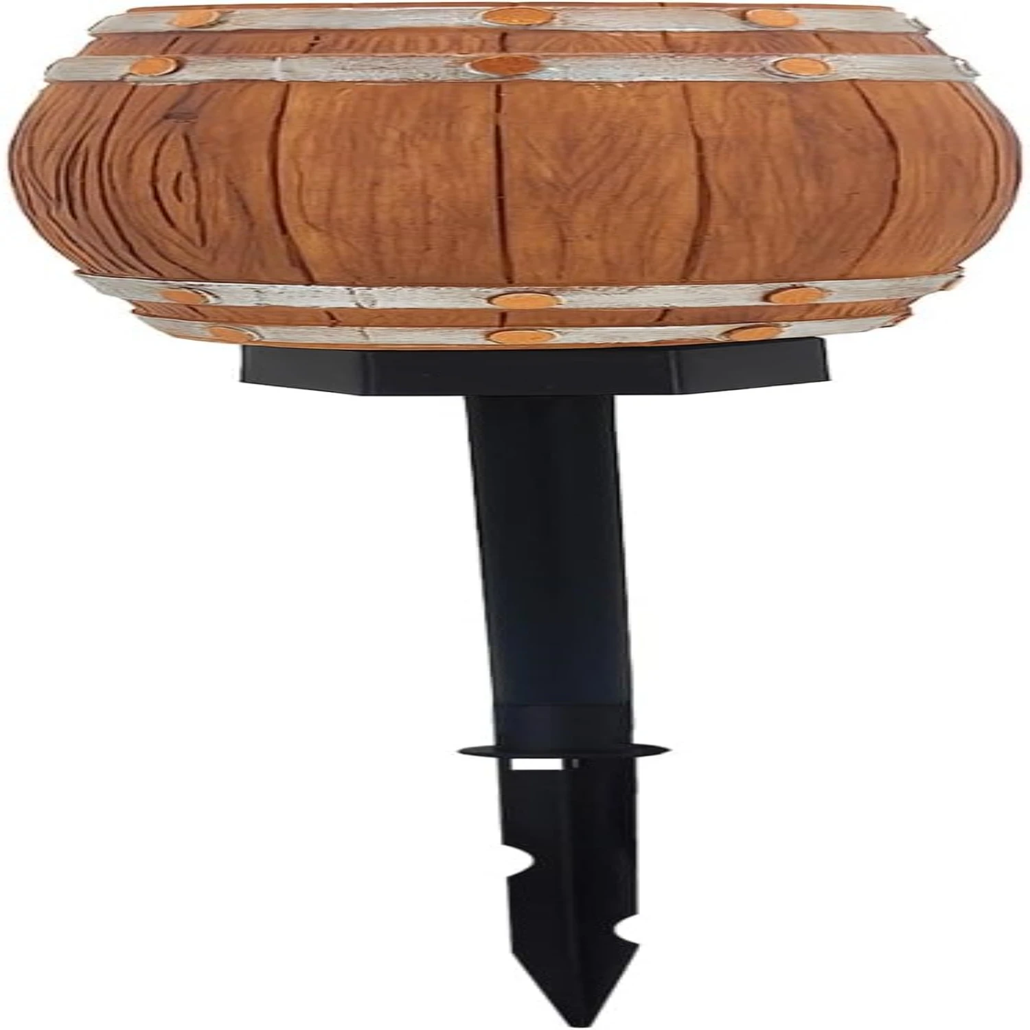 

Enhance Your Outdoor Space with Stunning, Elegant, and Vibrant Solar-Powered Wine Barrel Stake Lights - Waterproof Decorative La