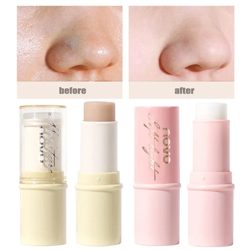 

Matte Face Primer Stick Shrink Pore Primer Cream Base Foundation Lightweight Face Brighten Makeup Skin Invisible Pores Concealer