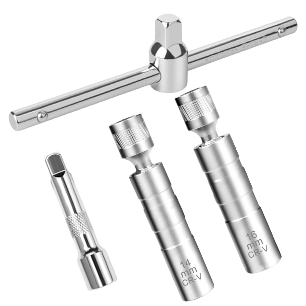 

Ключ 14 мм 16 мм Магнитный искровой ключ 14 мм Высокопрочный материал Универсальное применение Техническое обслуживание двигателя