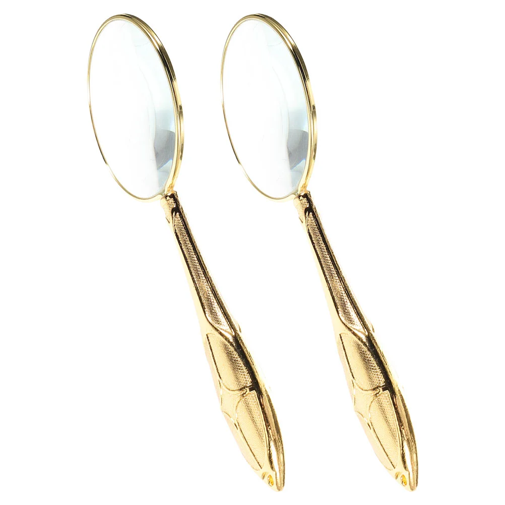 

Children's Magnifying Glass Handheld Loupe for Reading Vintage Lens Coins Eye Glasses