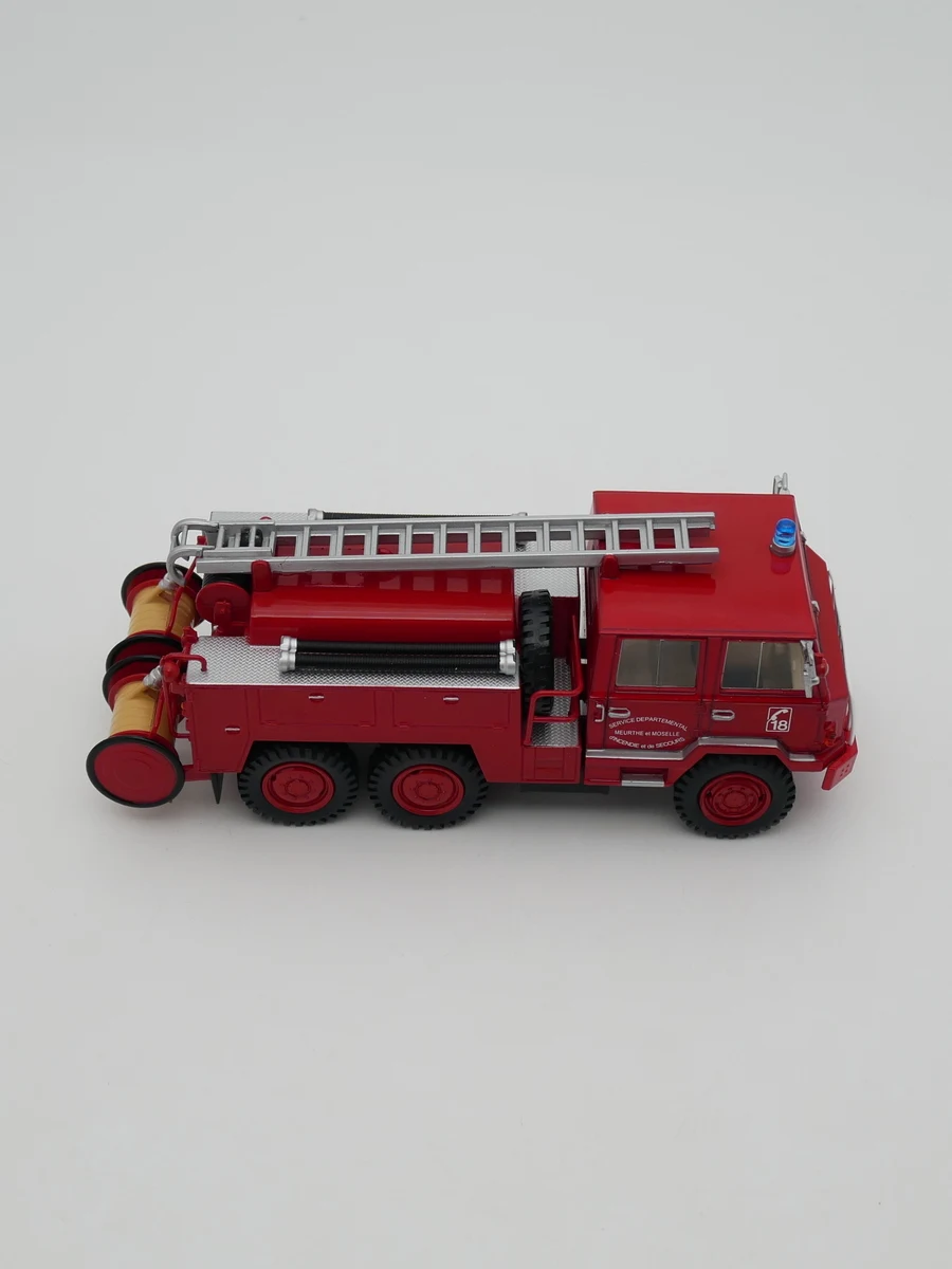 Ixo – camion de pompiers 1:43 Berliet FF 6X6 moulé sous pression, modèle de voiture jouet en métal