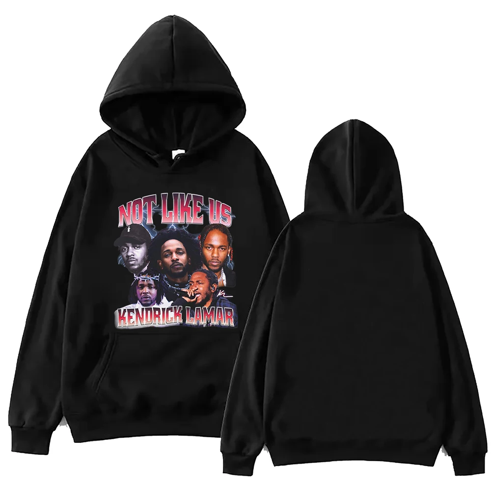 

Kendrick Lamar Not Like Us Hoodie Harajuku Pullover Tops Sweatshirt Fans Gift