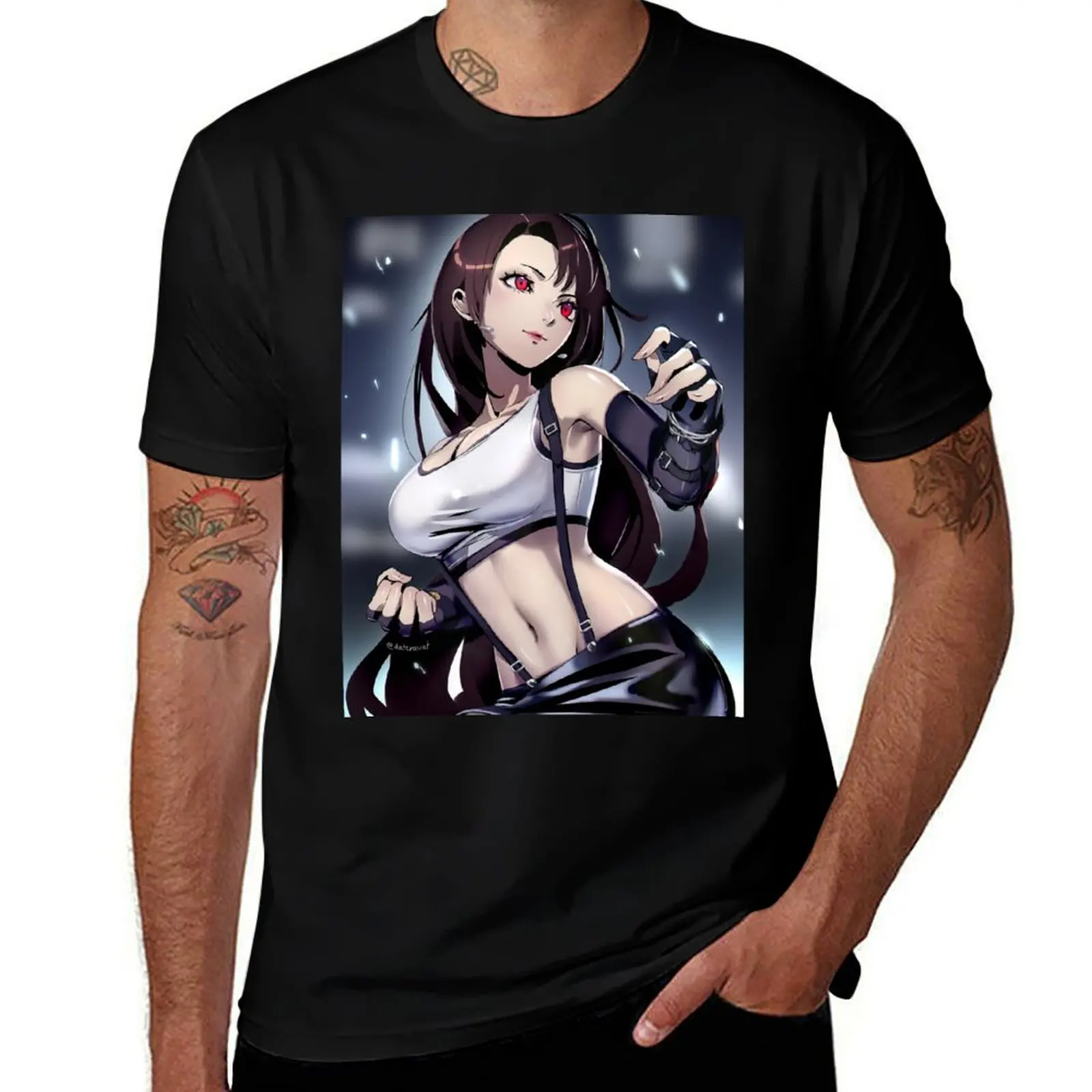 

Tifa Lockhart T-Shirt Essential Solid Color T-Shirt