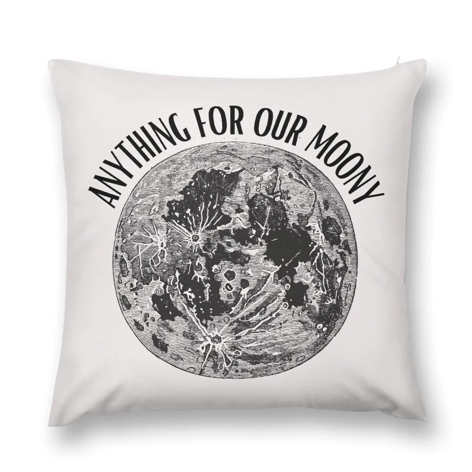 

Anything for our Moony Throw Pillow Cushion Cover Set Decorative Cushion Cover pillow