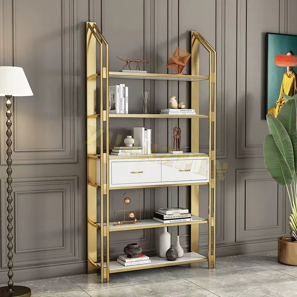 

Living room furniture new design luxury modern stainless steel wine rack corner wine cabinet glass display wine cabinet