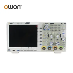 OWON XDS3104E 4 Channels Digital Oscilloscope 100MHz XDS3064E 60MHz 1GS/s 4CH 8inch Touchscreen I2C SPI RS232 CAN BUS Decording