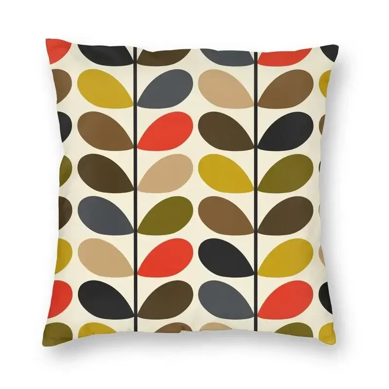 Orla Kiely Abstract Multi Stem Square Pillow Case Home Decorative Mid Century Scandinavian Cushions Throw Pillow for Sofa