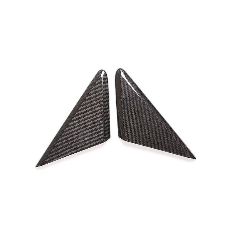 

For 16-19 Porsche 718911 True Carbon Fiber Windows A-pillar Decorative Cover Exterior Modification Accessories