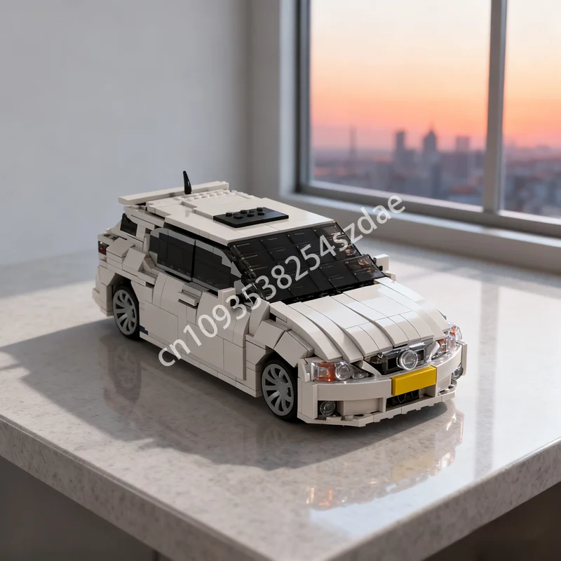 

787 шт. MOC модель Lexus, взрывные строительные блоки, архитектура, сборка, игрушки «сделай сам», креативный рождественский подарок, идея, кирпич, детский день рождения