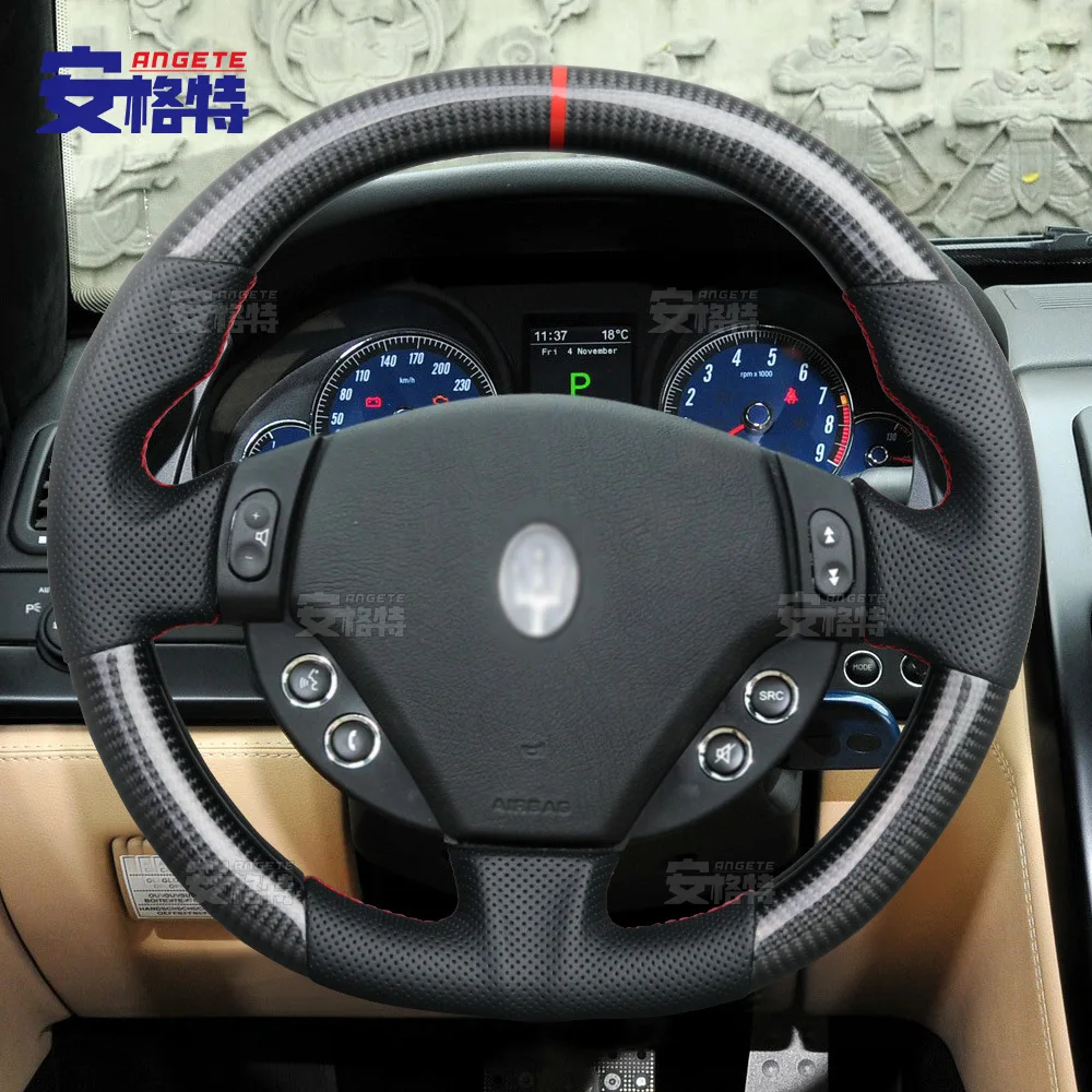 

Applicable to:Suitable for Maserati Carbon Fiber Sport Car Steering Wheel Retrofit Steering Wheel