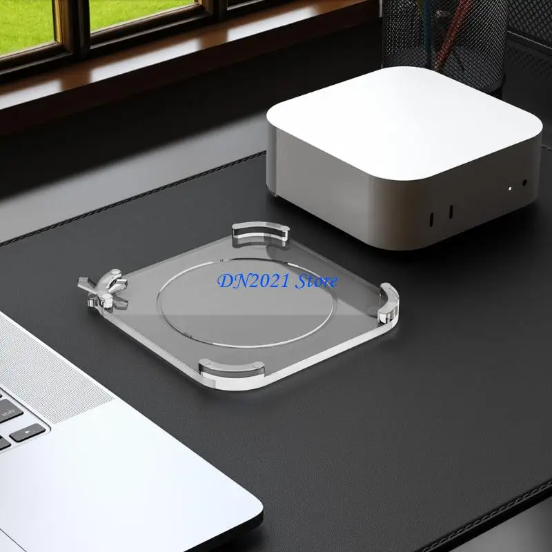 F3KE Desktop Dustproof Stand for Mini 2024 Acrylic Holder Cooling Disspation