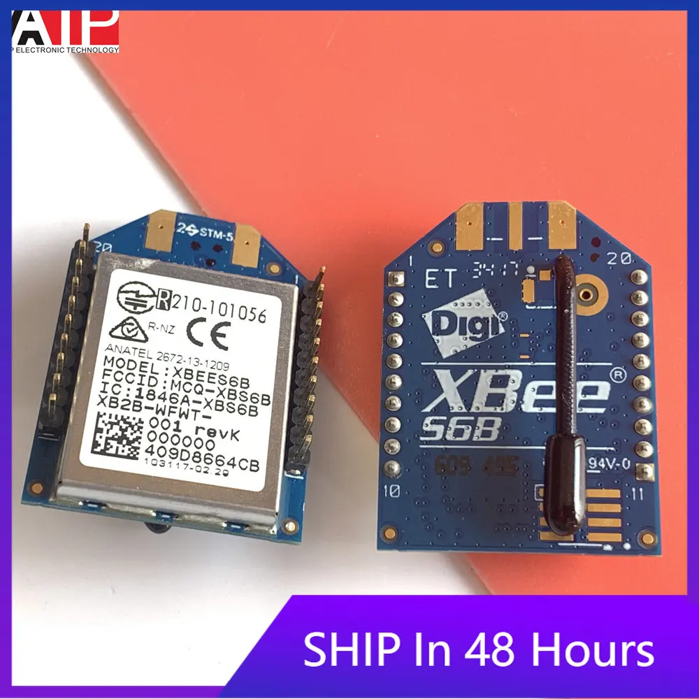 

2PCS/LOT XB2B-WFWT-001 Imported XBee S6B with Antenna GPS Module XBEES6B Genuine Welcome To Consult The Order.