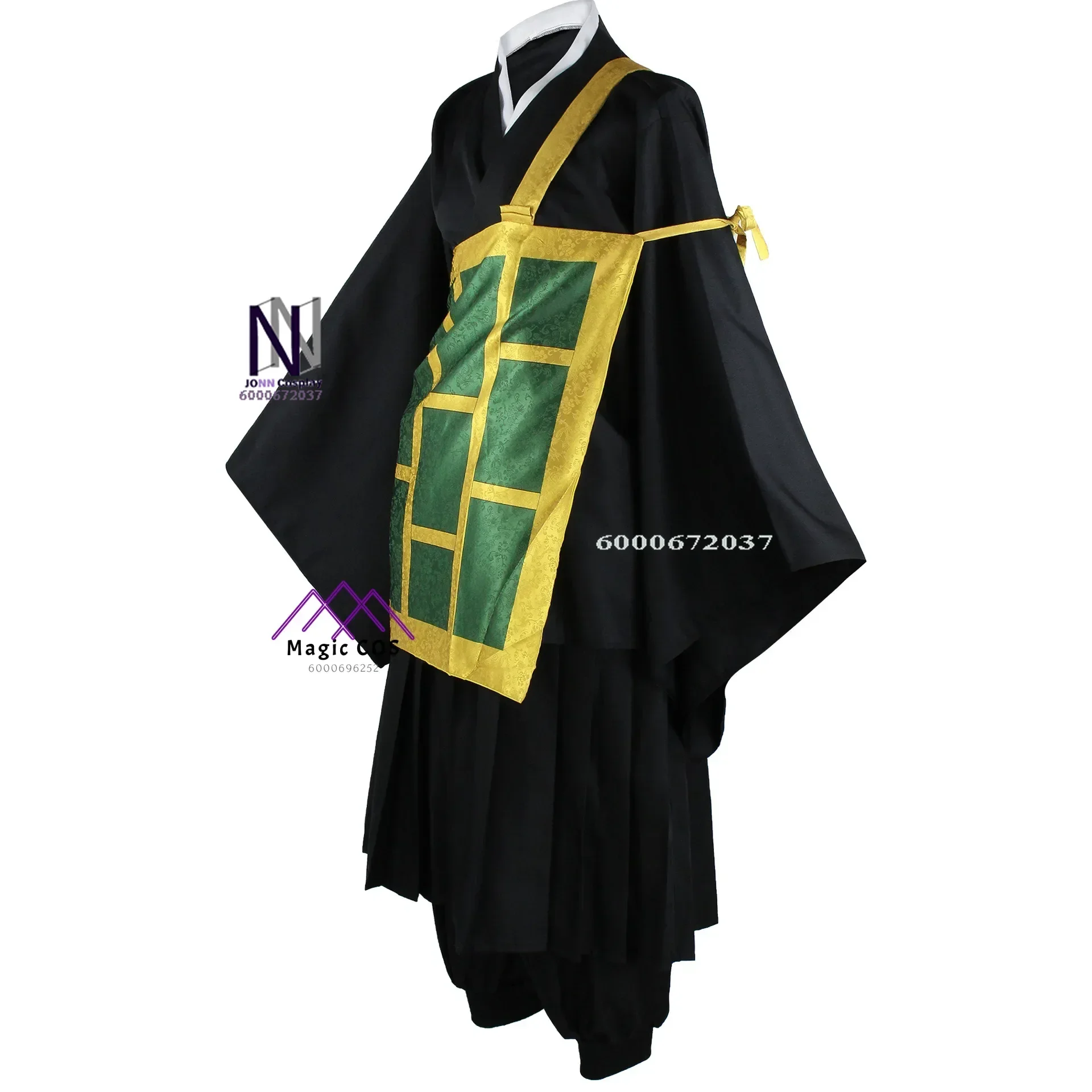 Geto Suguru Cosplay Costume Black Bluekimono School Uniform Anime Photo-Ready Halloween Party Essential Costumes for Women Men