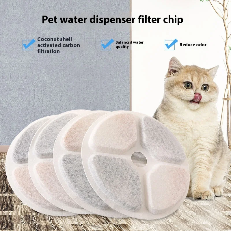 

Pet water dispenser filter Activated carbon Multiple filtration Softening water quality Filter element