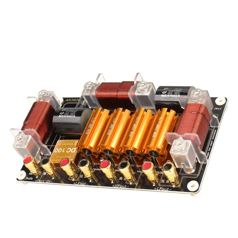 

High Quality AK3628 2Road Audio Metal Speaker Crossover Network Dual Audio15-18Treble and Bass Speaker Accessories